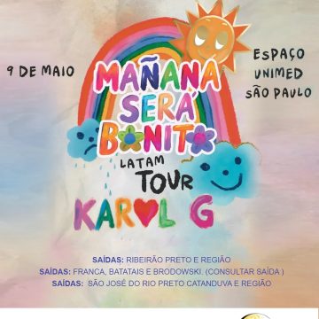 Excursão KAROL G  – SP – 2024 – RIBEIRAO PRETO E REGIAO