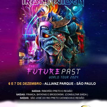 Excursão Iron Maiden – SP – 2024 – RIBEIRAO PRETO E REGIAO