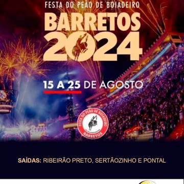 EXCURSÃO BARRETOS 2024- RIBEIRAO PRETO E REGIAO