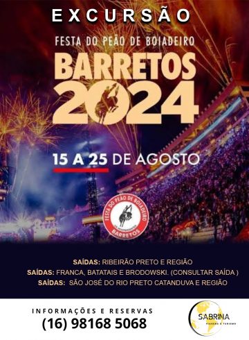 BARRETOS 2024- RIBEIRAO PRETO E REGIAO