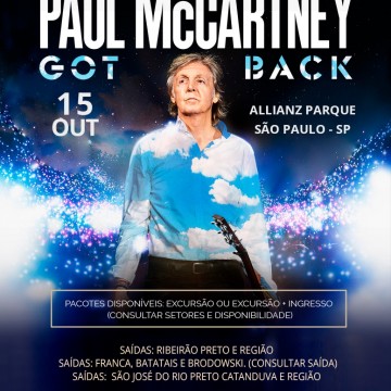 EXCURSÃO Paul McCartney