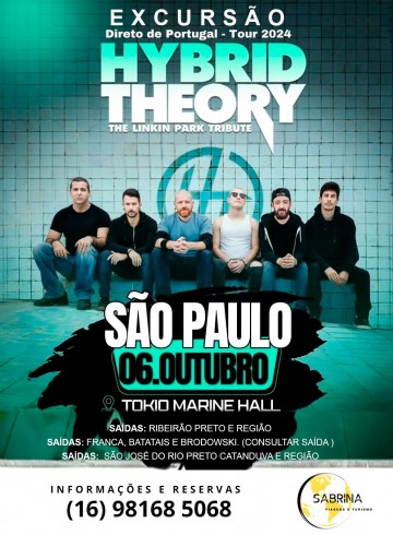 EXCURSÃO Hybrid Theory – The Linkin Park Tribute – RIBEIRÃO PRETO E REGIÃO