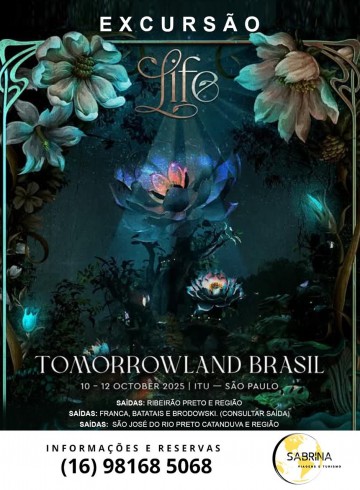 EXCURSÃO TOMORROWLAND – RIBEIRÃO PRETO E REGIÃO